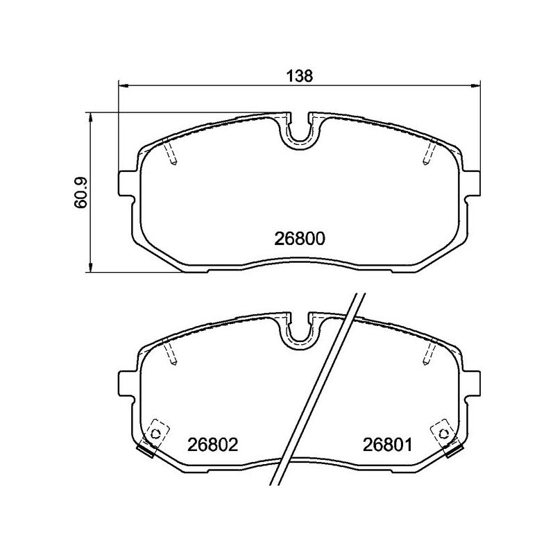 Placute Frana Pagid Street+ T8238