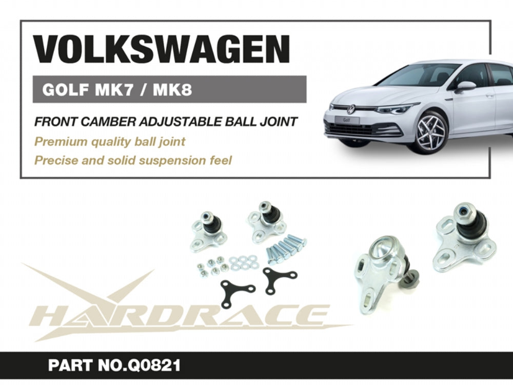 Pivot kit corectie camber fata reglabil Hardrace pentru Audi A1 / A3 / Skoda Kamiq / Karoq / Volkswagen Beetle / Eos - Q