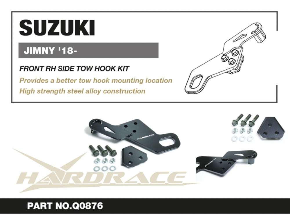Kit carlig de remorcare fata Hardrace pentru Suzuki Jimny - Q0876