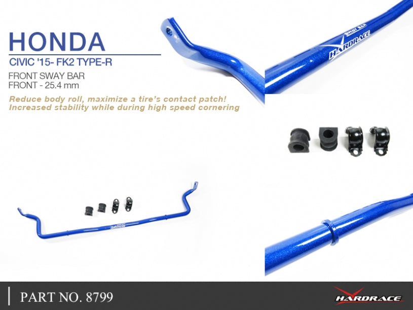 Bara stabilizatoare fata Hardrace pentru Honda Civic - 8799