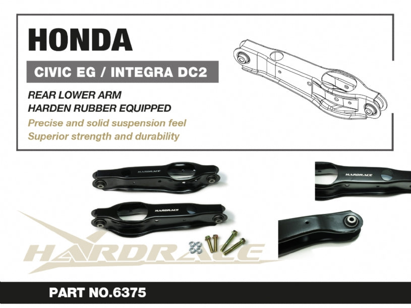 Brat suspensie inferior spate Hardrace pentru Honda CRX / Civic - 6375
