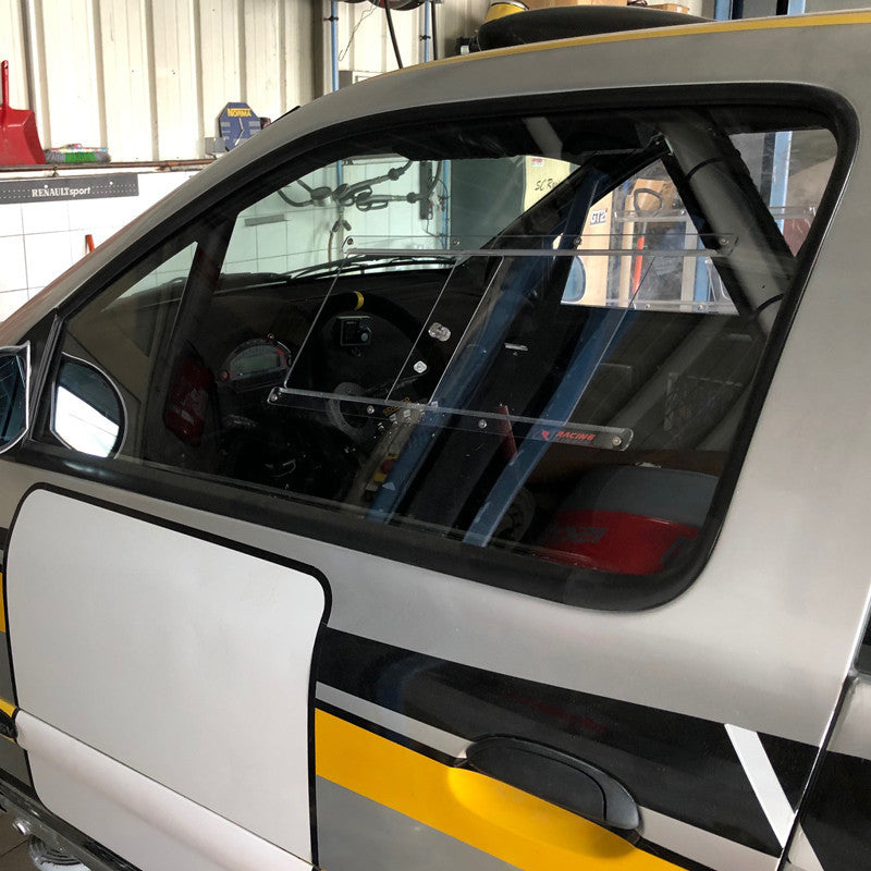 Set 4 Geamuri Policarbonat Renault Clio 2, Slider Optional