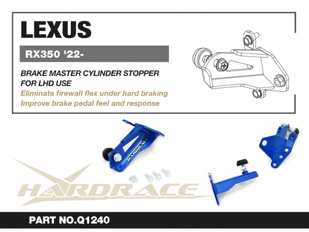 Distantier pompa centrala frana Hardrace pentru Lexus RX - Q1240