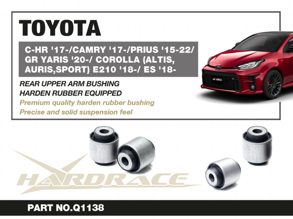 Set bucse brat suspensie superior spate Hardrace pentru Lexus ES / Toyota C-HR / Camry - Q1138