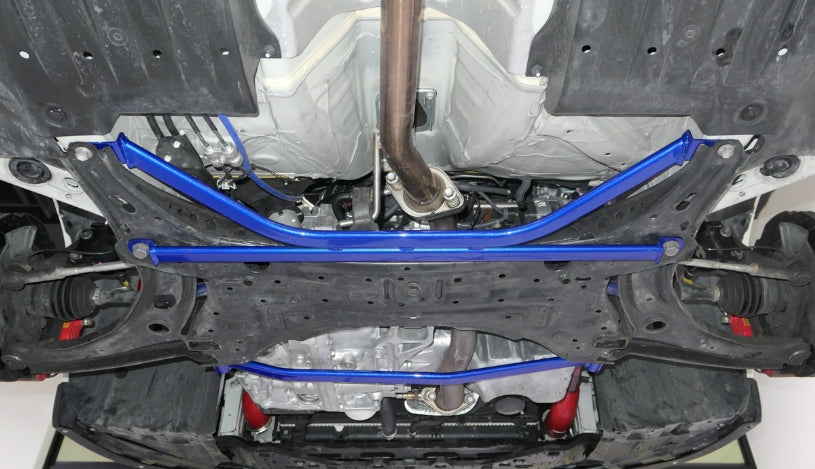 Bara rigidizare in patru puncte inferior fata Hardrace pentru Suzuki Swift - Q0336