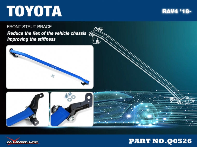Bara rigidizare telescoape fata Hardrace pentru Toyota RAV4 - Q0526