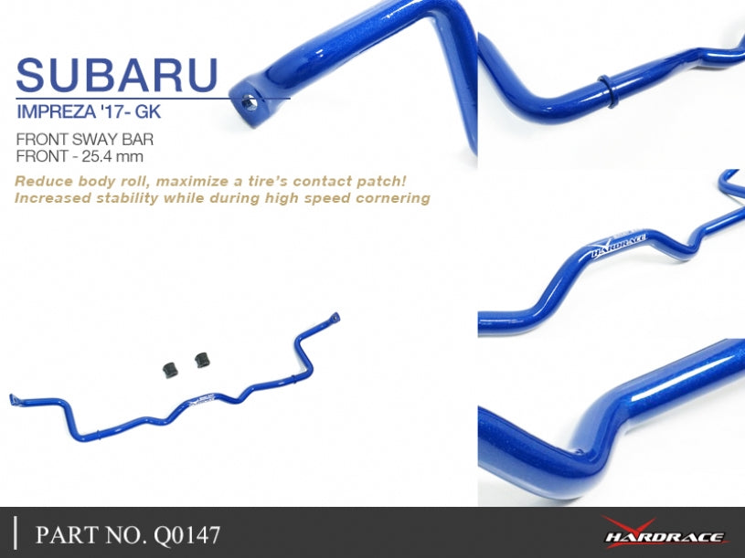 Bara stabilizatoare fata Hardrace pentru Subaru Impreza - Q0147