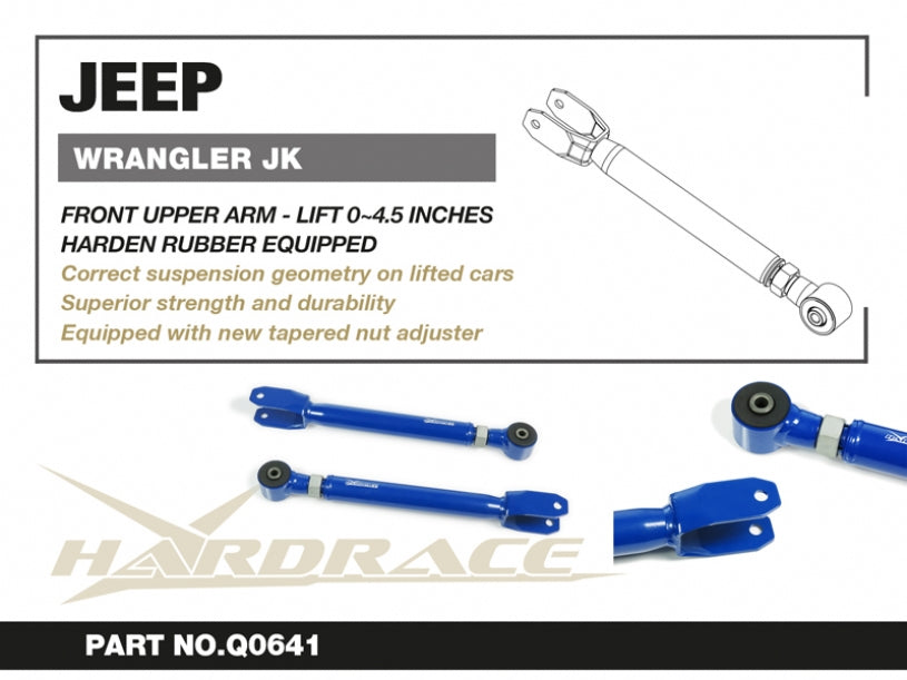 Brat suspensie superior fata Hardrace pentru Jeep Wrangler - Q0641