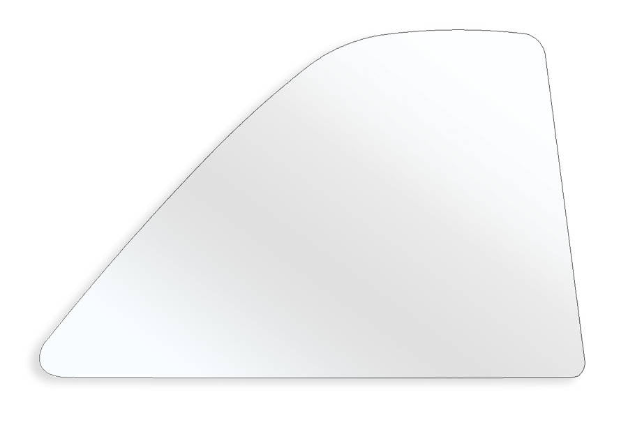 Triunghi Lateral Spate Policarbonat Mitsubishi Lancer EVO IX, Canale Originale