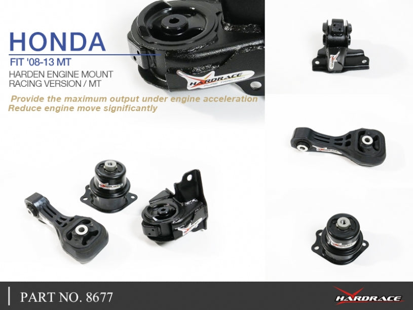 Tampon motor durificat Hardrace pentru Honda Jazz - 8677