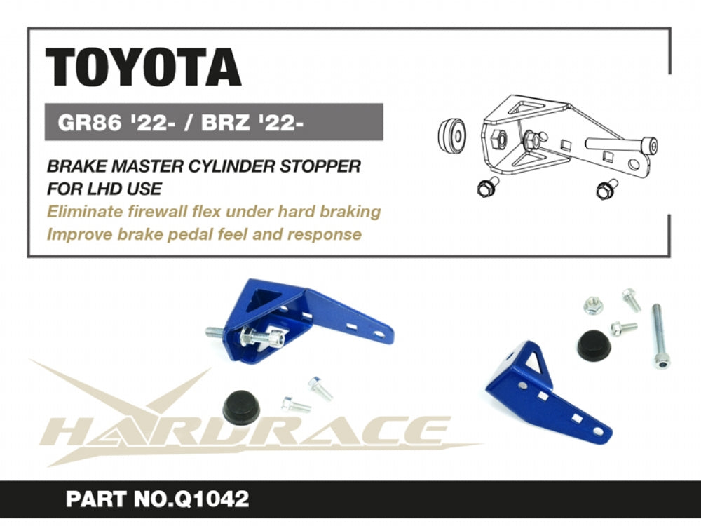 Distantier pompa centrala frana Hardrace pentru Subaru BRZ / Toyota GR 86 - Q1042