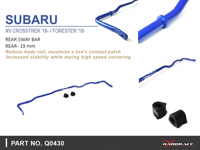 Bara stabilizatoare spate Hardrace pentru Subaru Forester / XV - Q0430