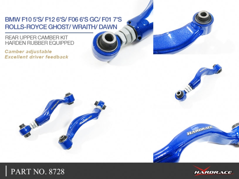 Kit corectie camber superior spate Hardrace pentru BMW Seria 5 / Seria 6 - 8728