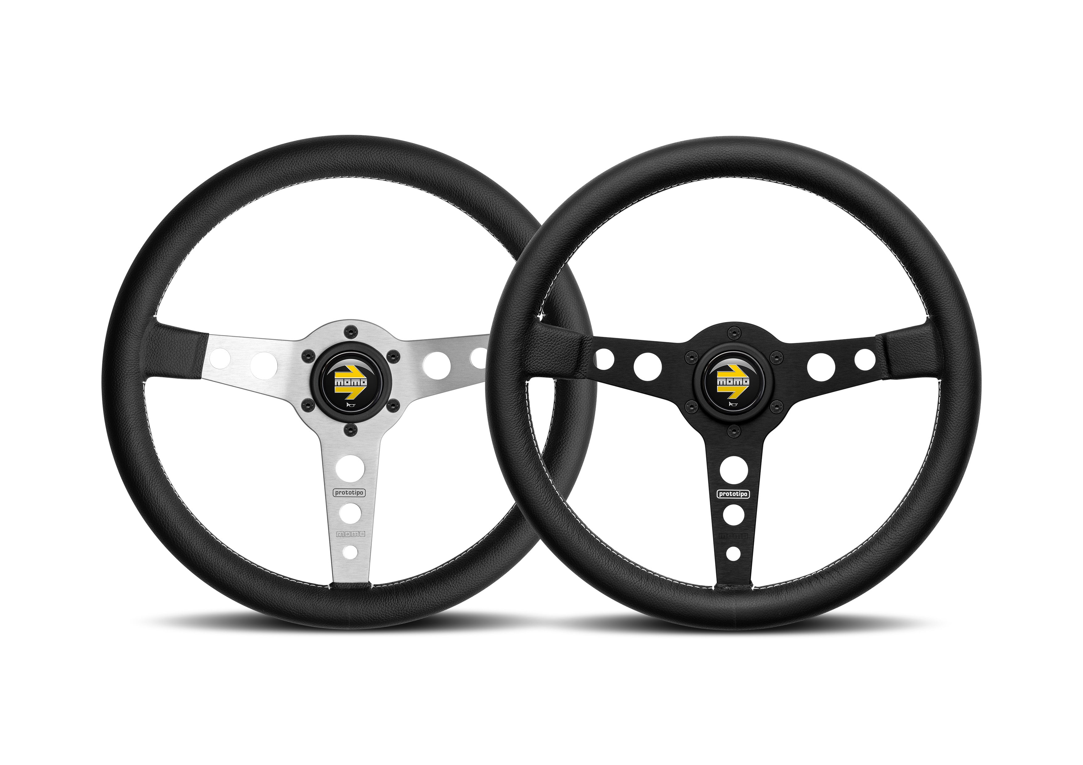 Volan Sport MOMO Prototipo 350mm piele