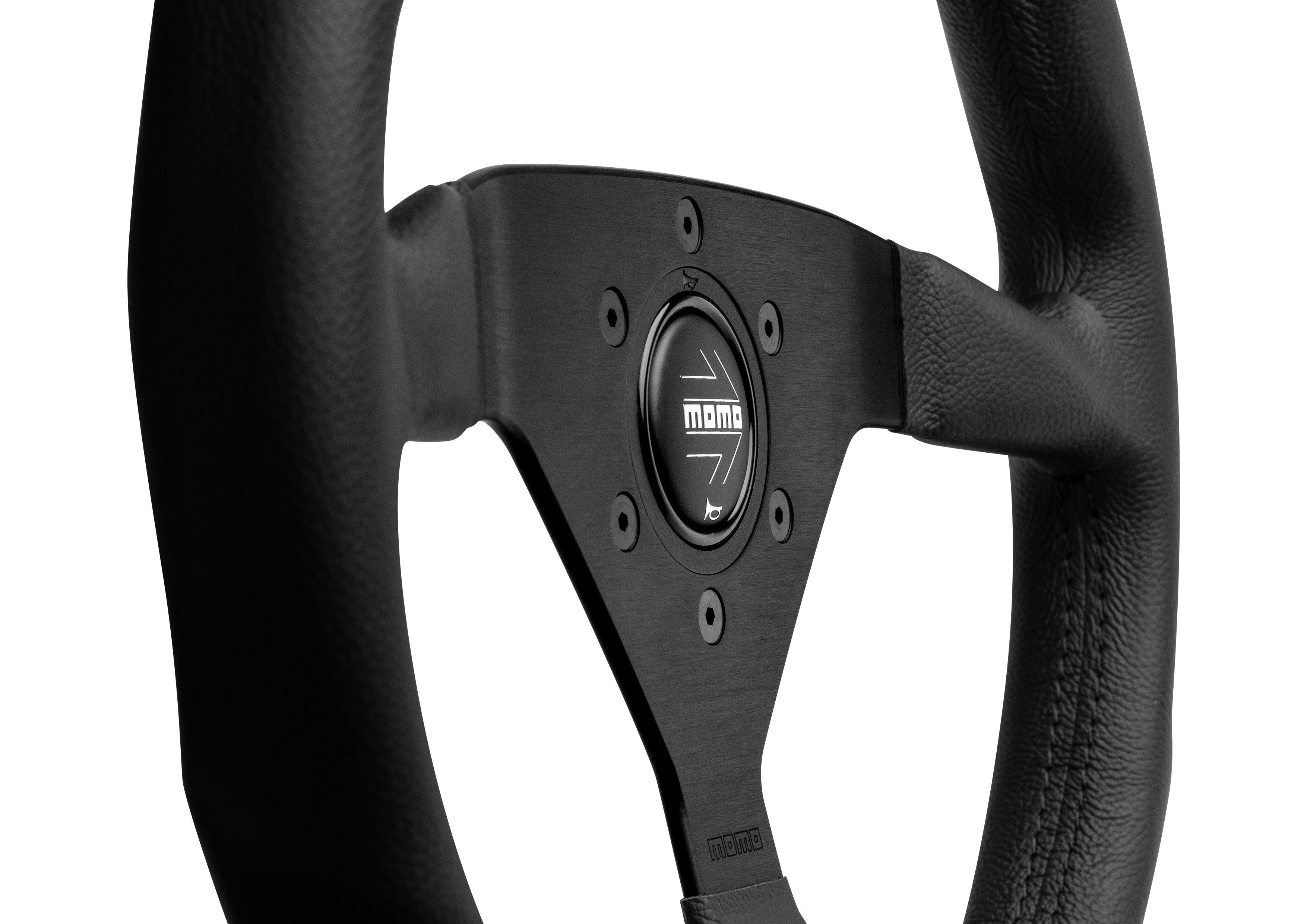 Volan Sport MOMO Montecarlo 350mm piele neagra