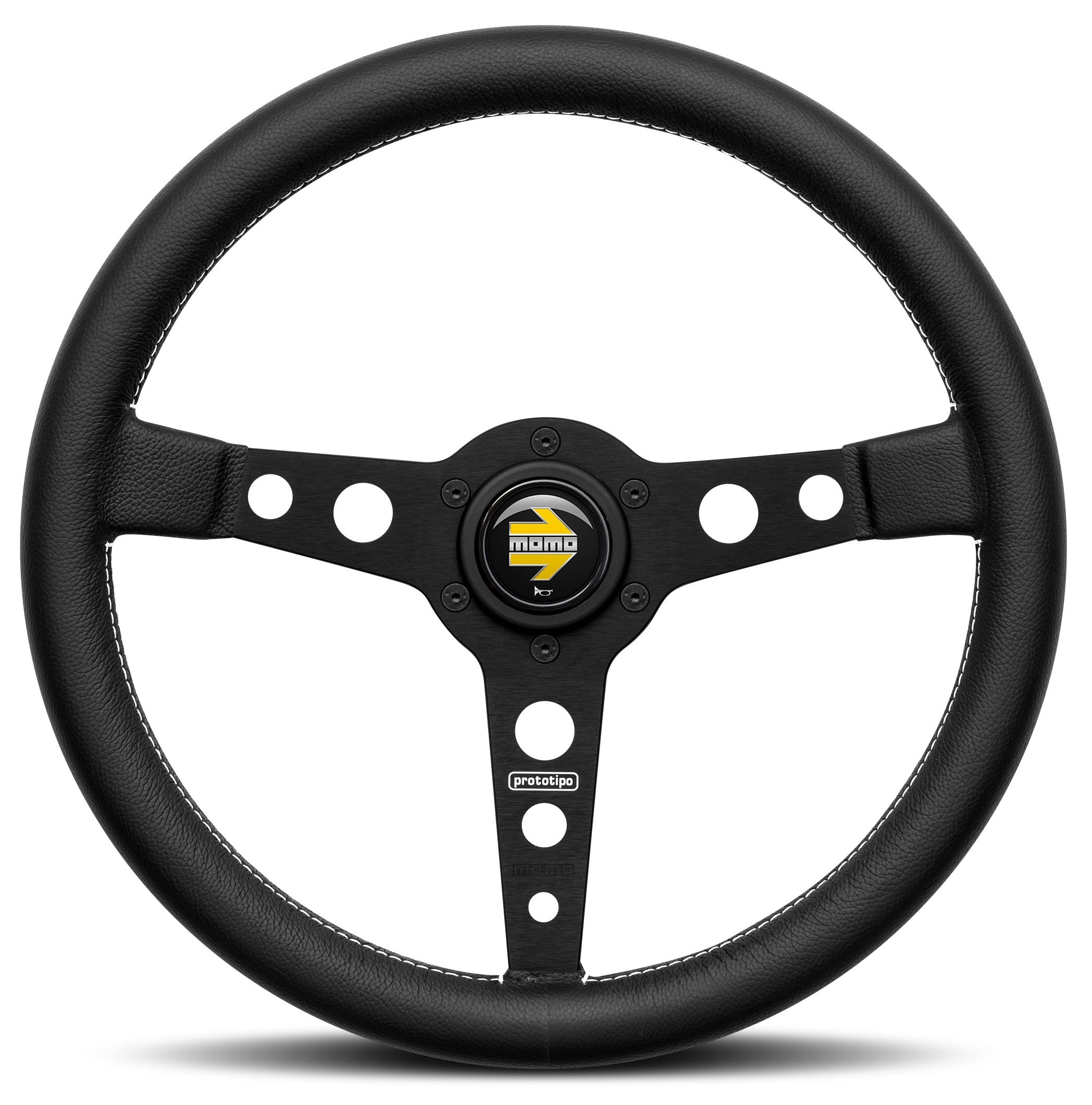 Volan Sport MOMO Prototipo 350mm piele