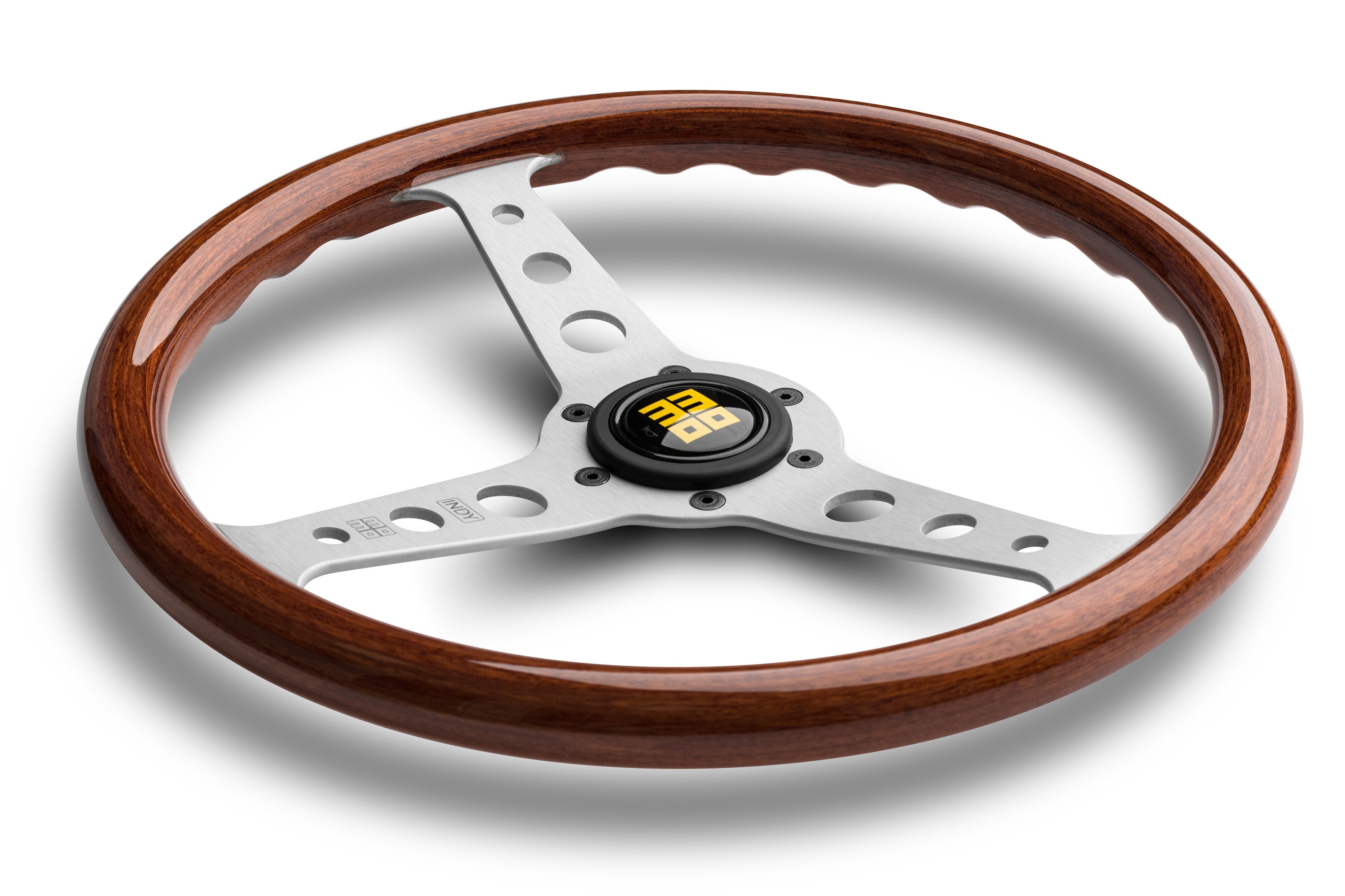 Volan Sport MOMO Indy Heritage Wood 350mm lemn