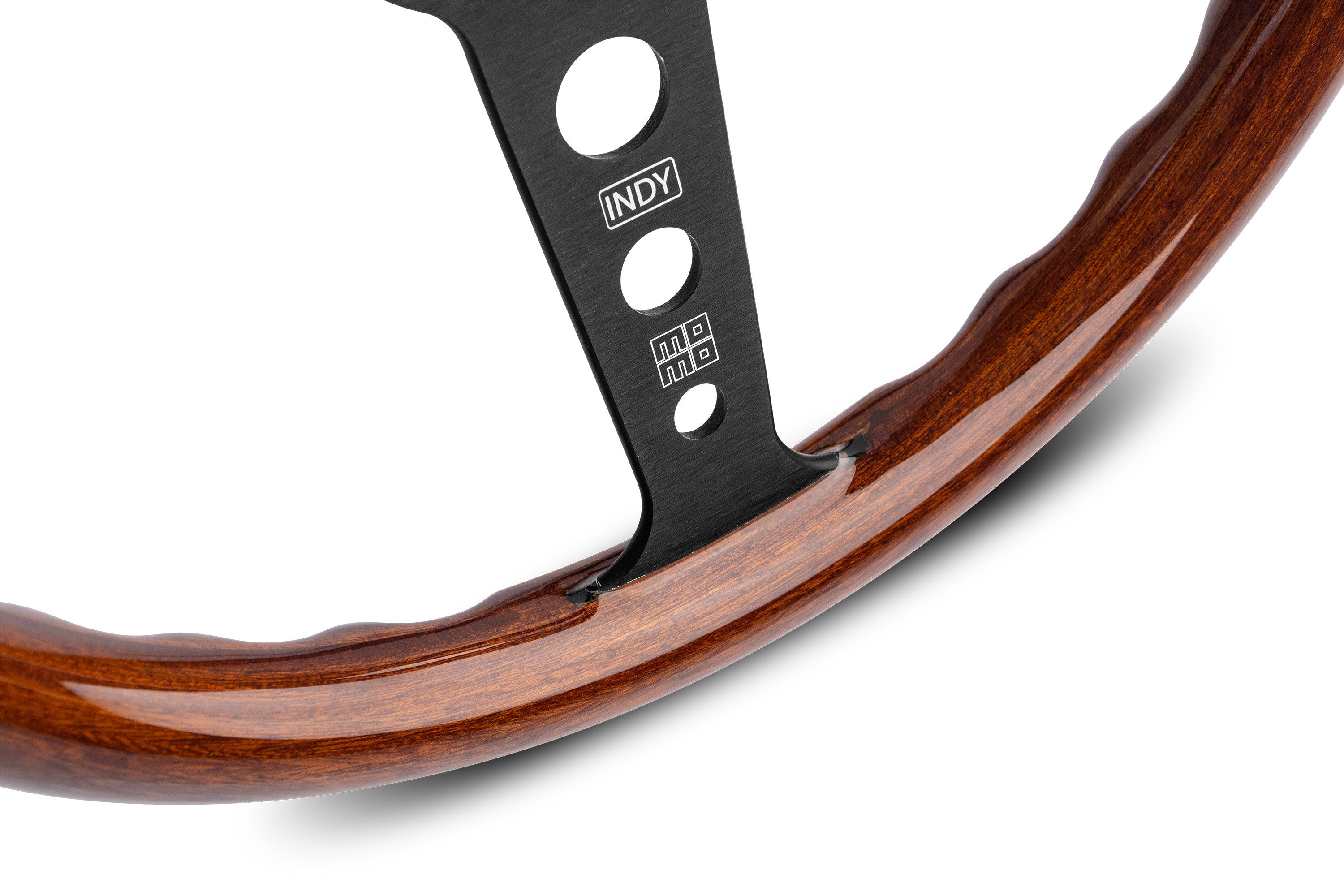 Volan Sport MOMO Indy Heritage 350mm negru