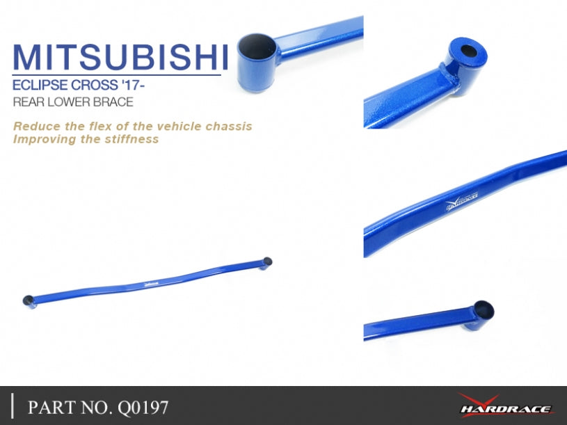Bara rigidizare inferior spate Hardrace pentru Mitsubishi Eclipse Cross - Q0197