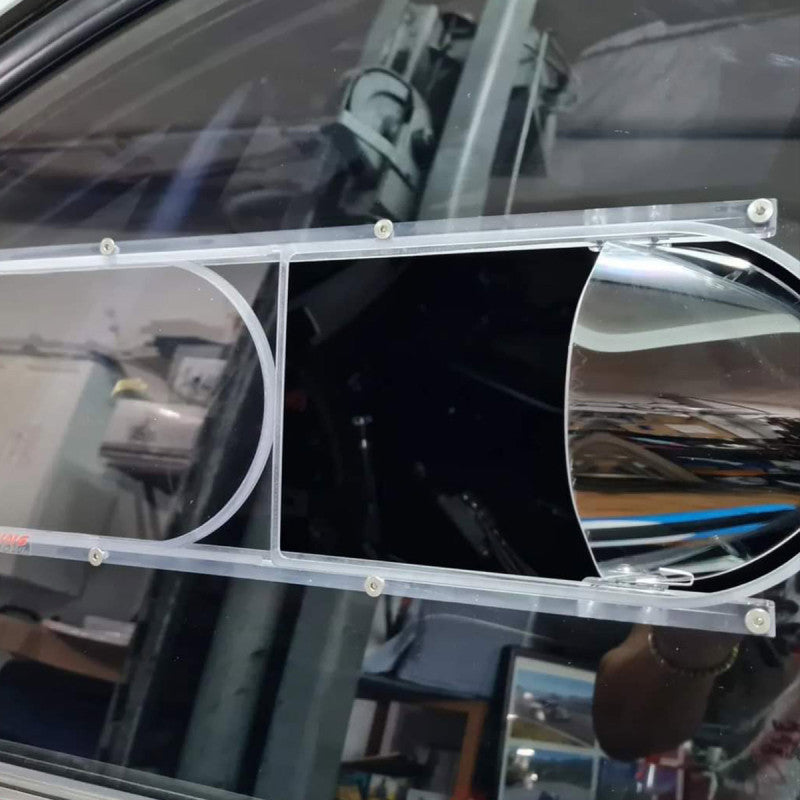 Trape de Aerisire cu Deflector pentru Geamuri Makrolon, Pereche