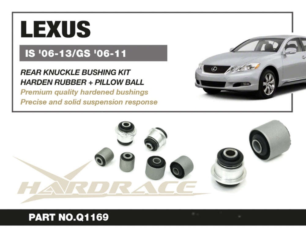 Set bucse fuzeta spate Hardrace pentru Lexus GS / IS - Q1169