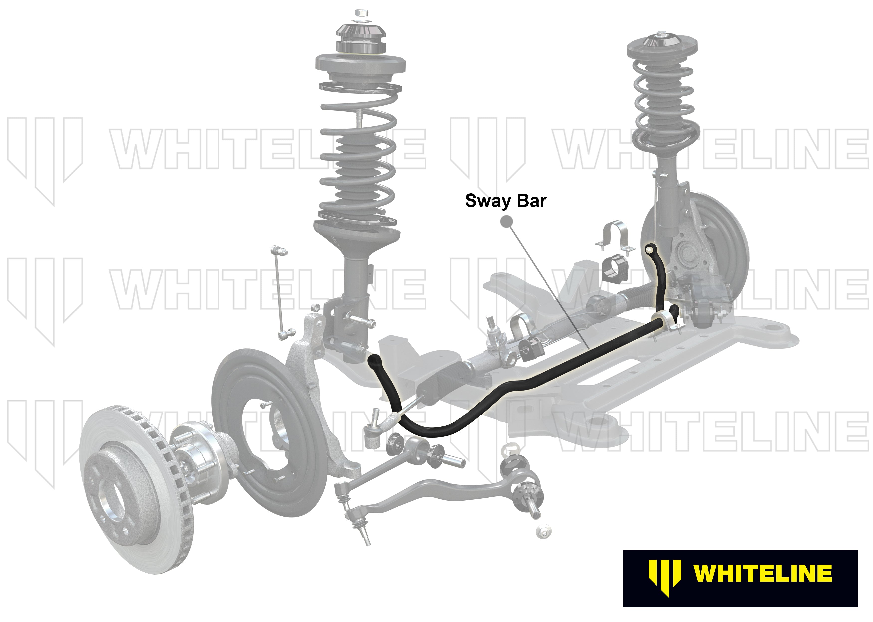 Bara stabilizatoare fixa 30mm Whiteline pentru Bmw Seria 1 - BBF46