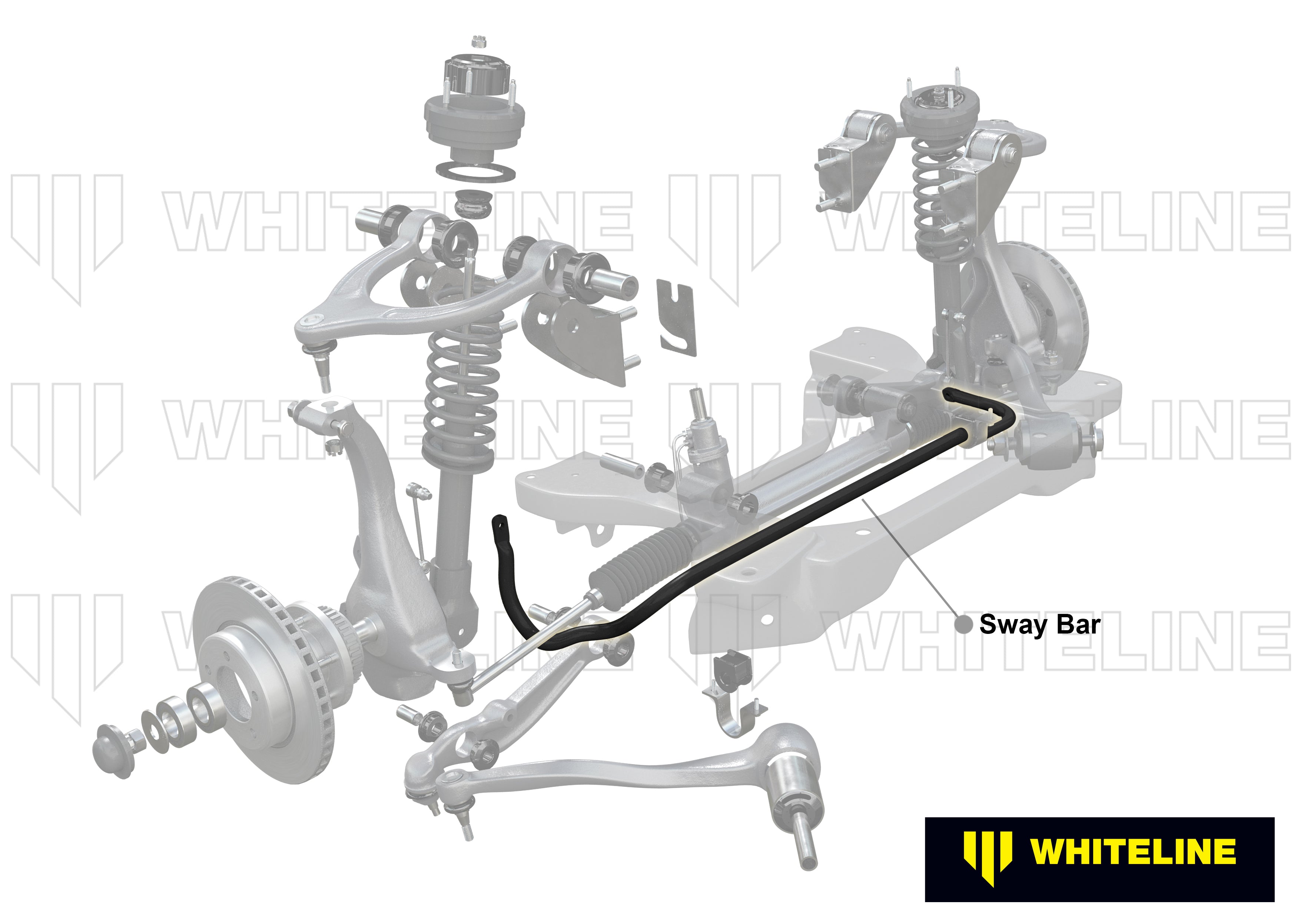 Bara stabilizatoare fixa 30mm Whiteline pentru Ford Territory - BFF51
