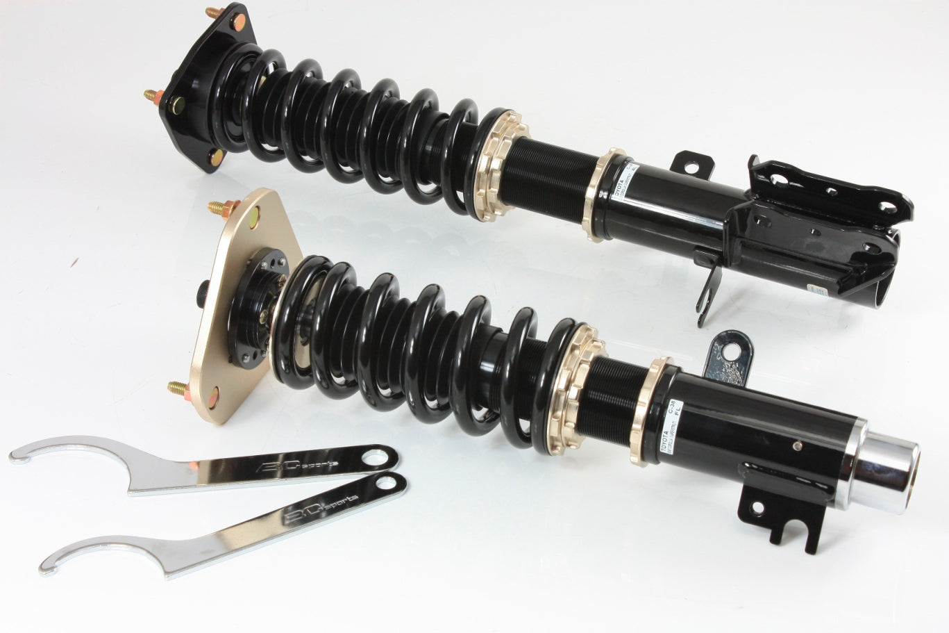 Suspensie Reglabila Coilover BC Racing BR - Toyota Corolla AE111 (93-97) FWD, SUPERSTRUT - sudabil