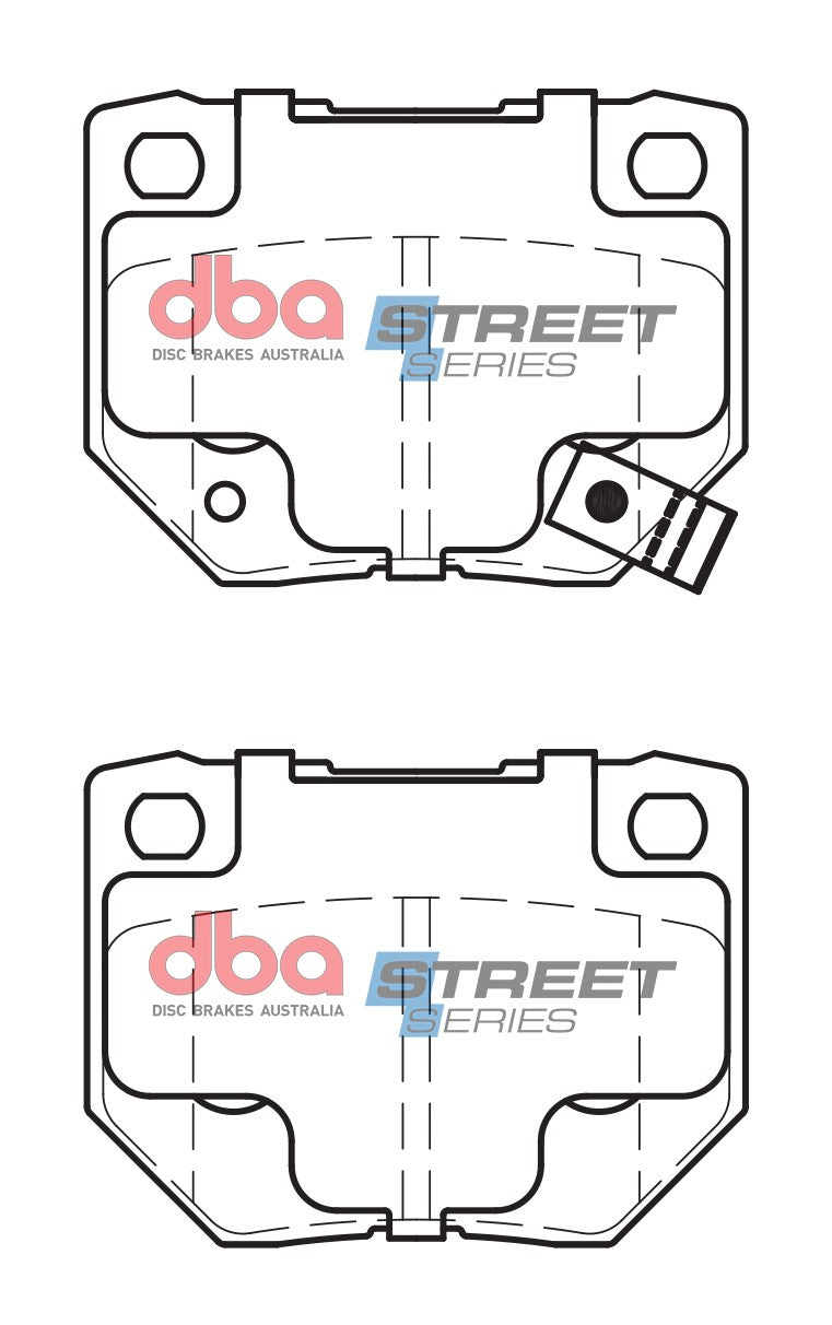 Placute Frana DBA Street Series Ceramic Spate Nissan Skyline / Subaru Impreza DB1220SS