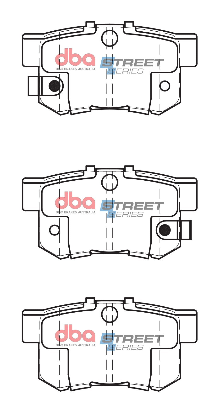Placute Frana DBA Street Series Ceramic Spate Honda DB1230SS