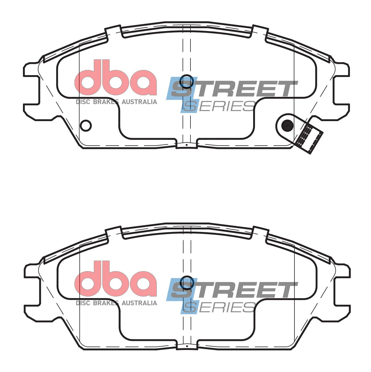 Placute Frana DBA Street Series Ceramic Fata Hyundai DB1252SS