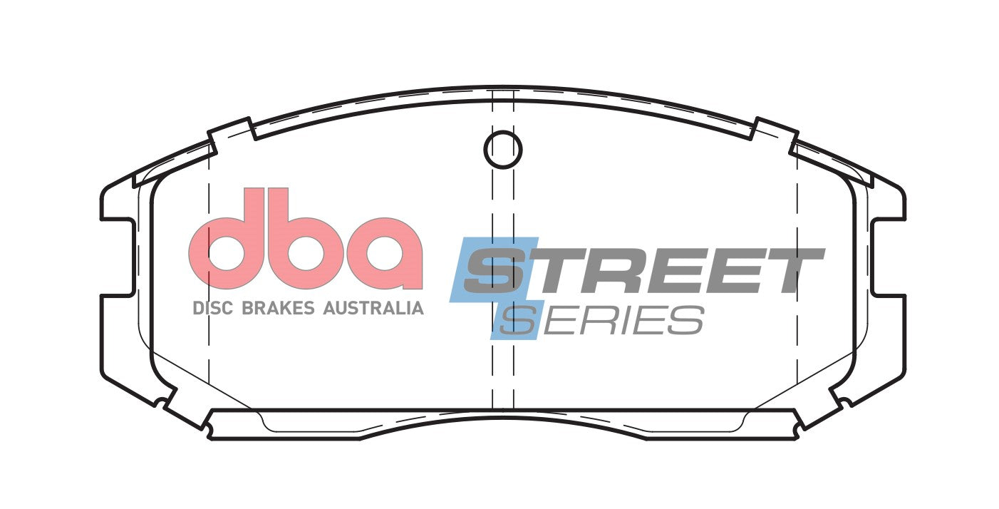 Placute Frana DBA Street Series Ceramic Fata Mitsubishi Colt / Mitsubishi Lancer DB1277SS