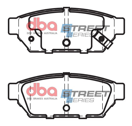 Placute Frana DBA Street Series Ceramic Spate Mitsubishi DB1278SS