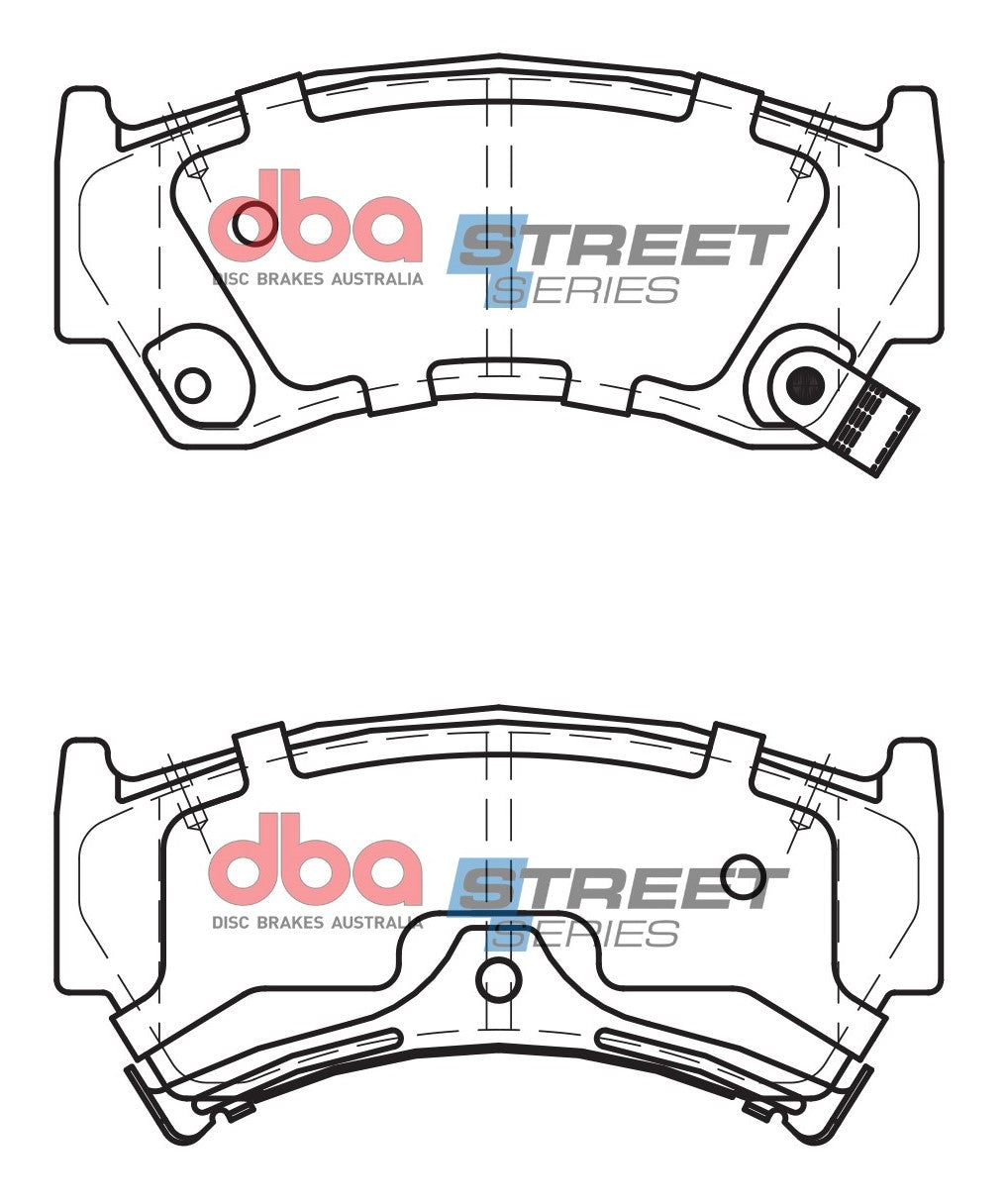 Placute Frana DBA Street Series Ceramic Fata Nissan 200SX DB1302SS