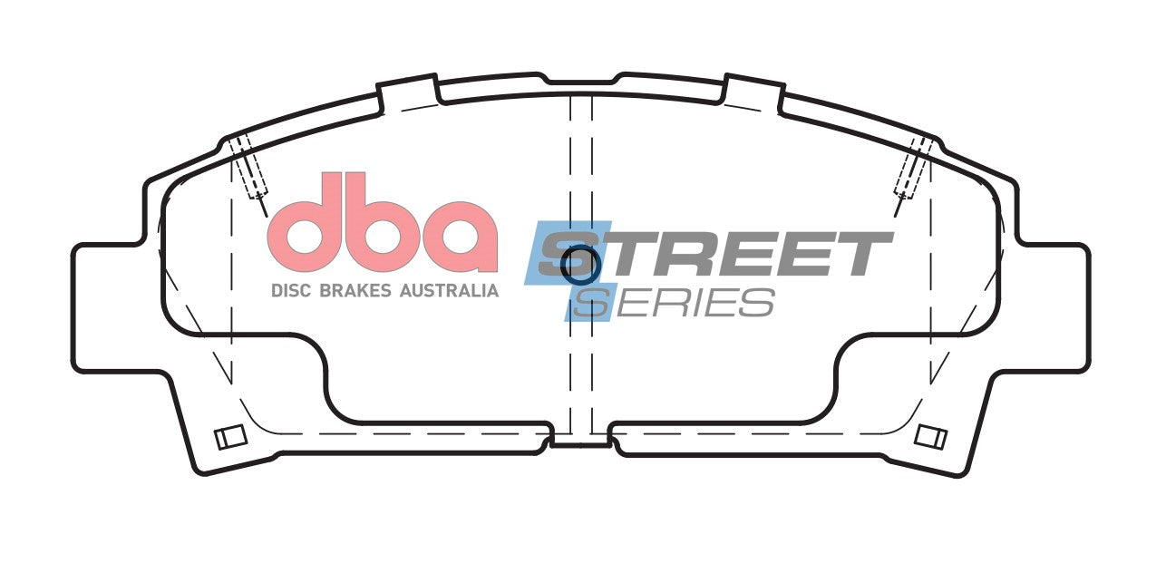 Placute Frana DBA Street Series Ceramic Fata Toyota DB1352SS