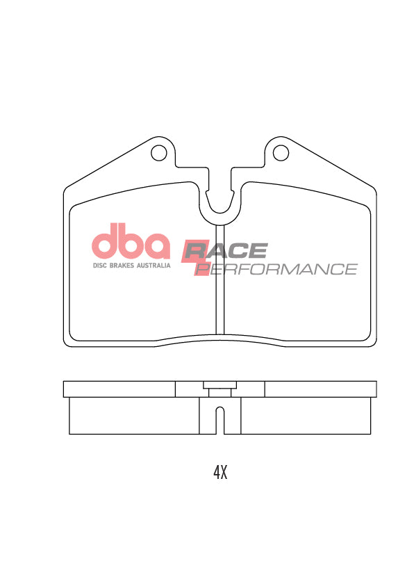 Placute Frana DBA Race Performance Audi RS2 / Ford Puma DB1356RP