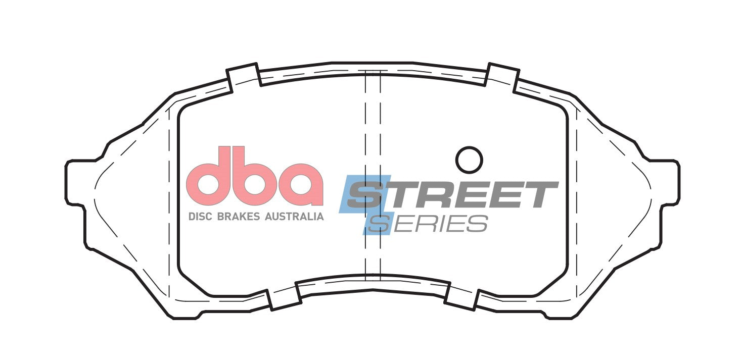 Placute Frana DBA Street Series Ceramic Fata Mazda 323 DB1358SS