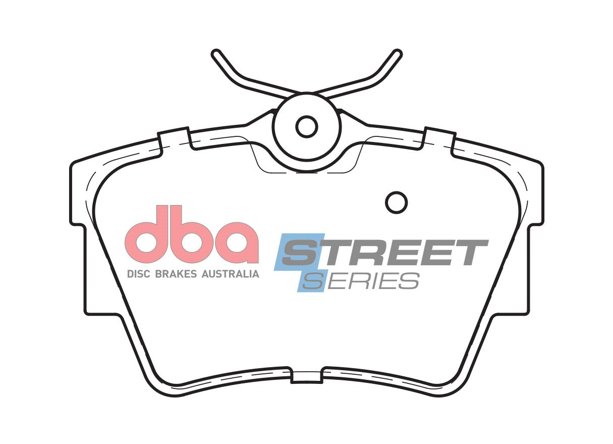 Placute Frana DBA Street Series Ceramic Spate DB1389SS