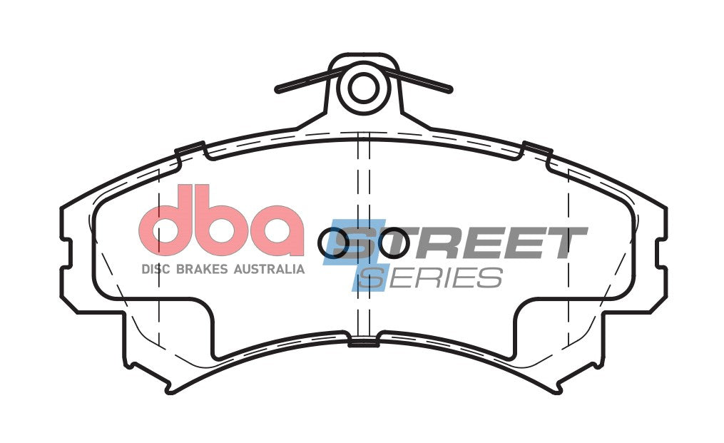 Placute Frana DBA Street Series Ceramic Fata Mitsubishi/Volvo DB1402SS