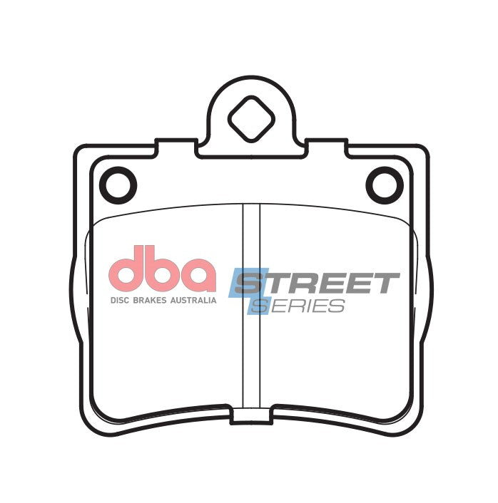 Placute Frana DBA Street Series Ceramic Spate Mercedes-Benz C-Class DB1418SS