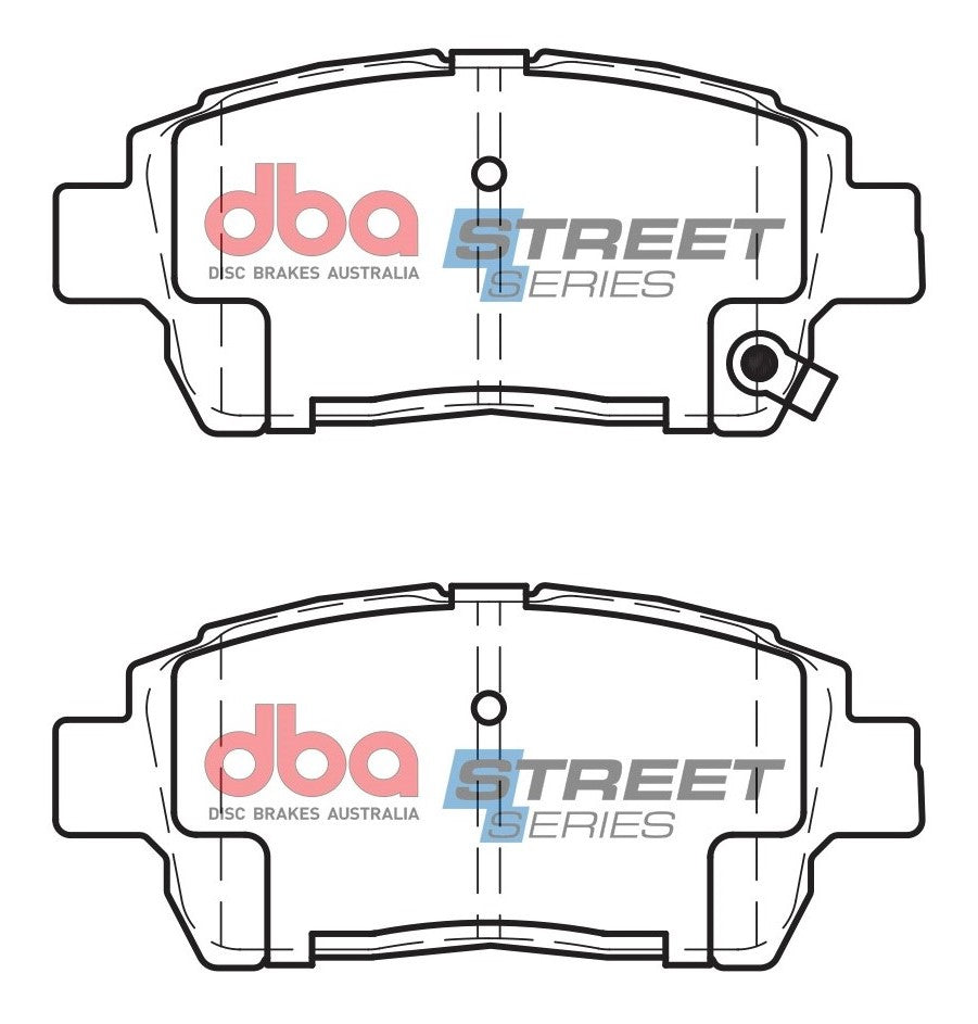 Placute Frana DBA Street Series Ceramic Fata Toyota DB1422SS