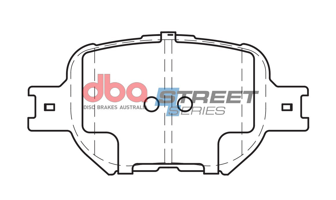 Placute Frana DBA Street Series Ceramic Fata Toyota DB1431SS