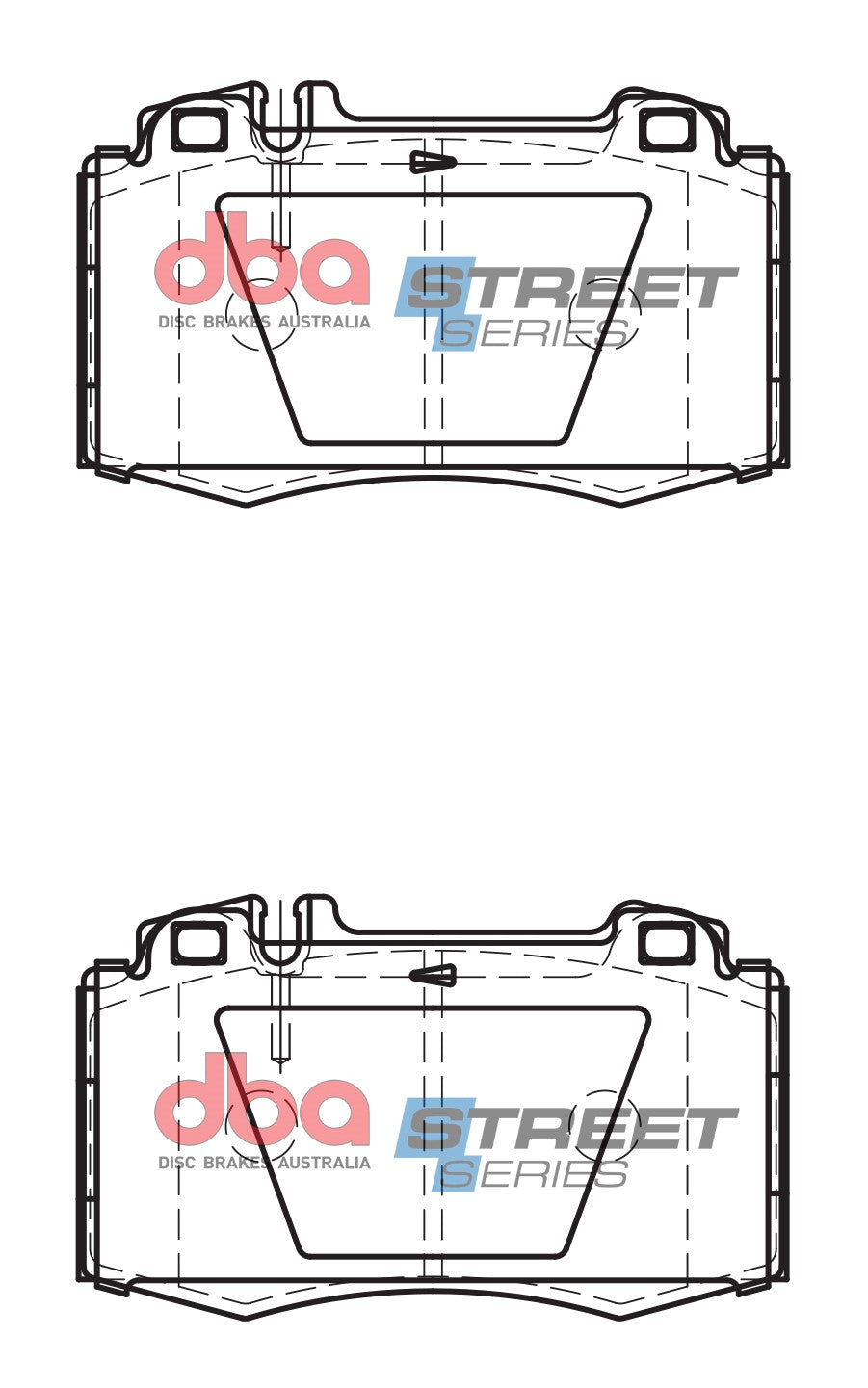 Placute Frana DBA Street Series Ceramic Fata Mercedes-Benz DB1453SS