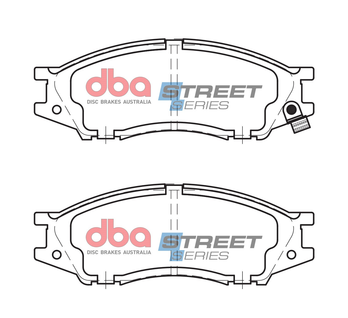 Placute Frana DBA Street Series Ceramic Fata Nissan Pulsar DB1454SS