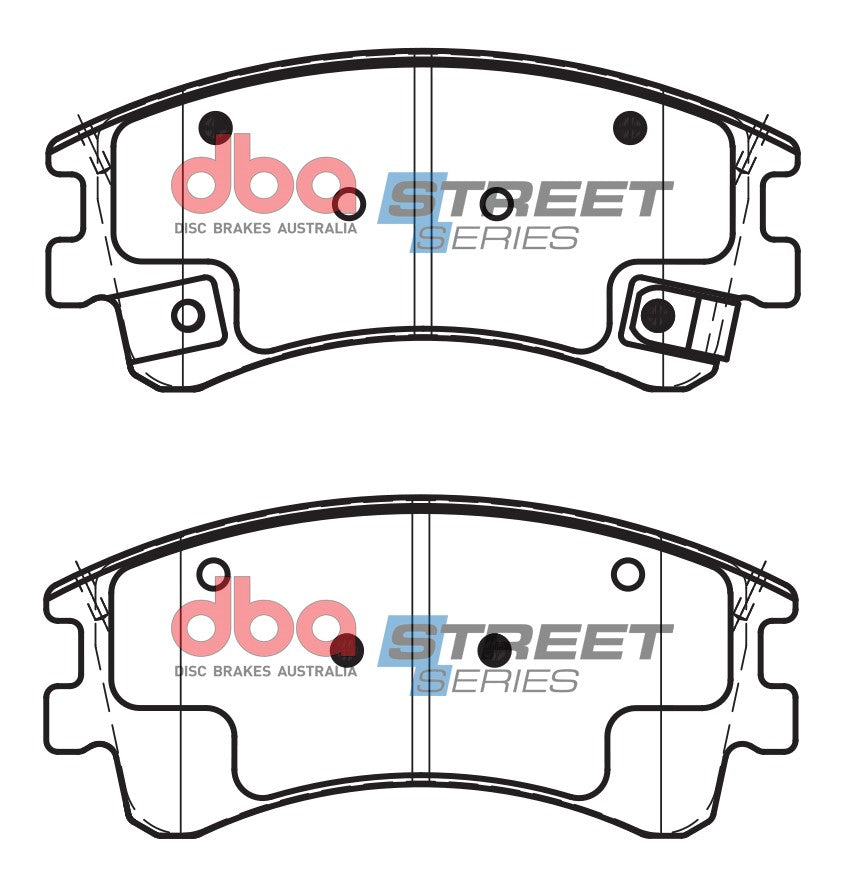 Placute Frana DBA Street Series Ceramic Fata Mazda Mazda 6 DB1484SS
