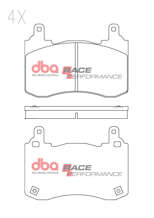 Placute Frana DBA Race Performance Fata Kia Stinger DB15003RP