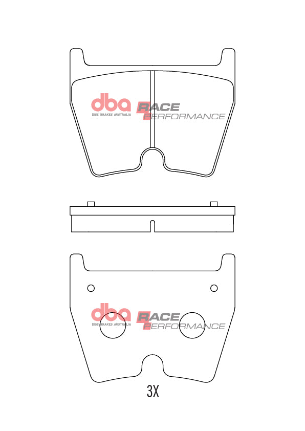 Placute Frana DBA Race Performance Fata Audi RS3 DB15005RP