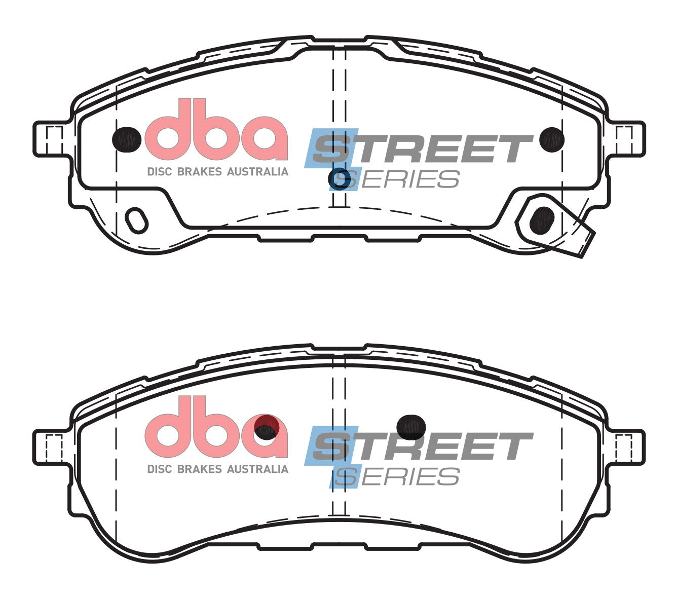 Placute Frana DBA Street Series Ceramic Spate DB15016SS