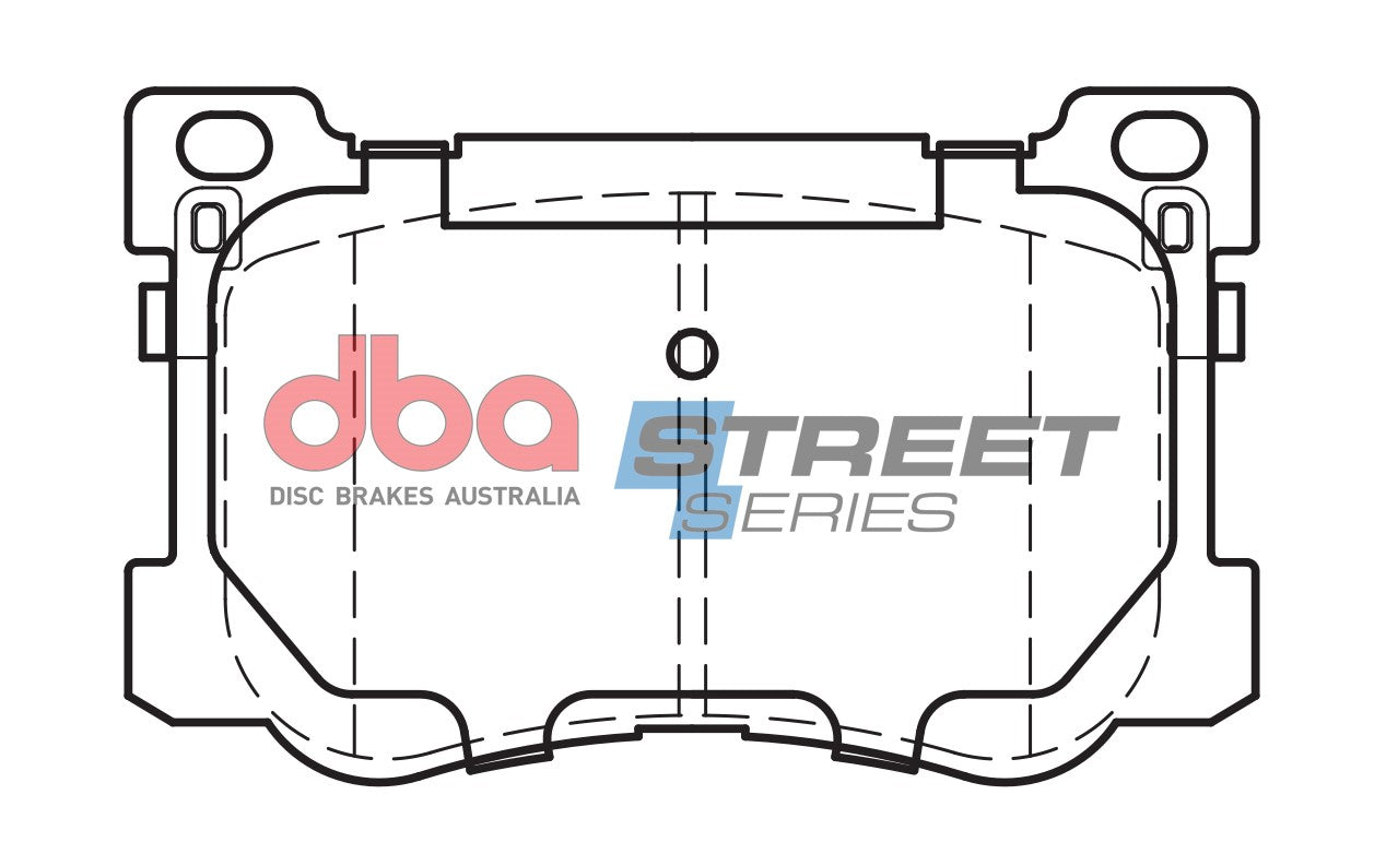 Placute Frana DBA Street Series Ceramic Fata Hyundai Genesis DB15021SS