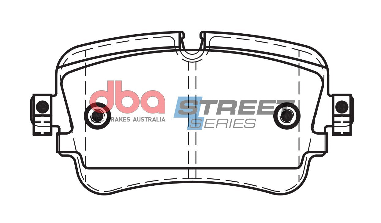 Placute Frana DBA Street Series Ceramic Spate Audi Q7 DB15031SS